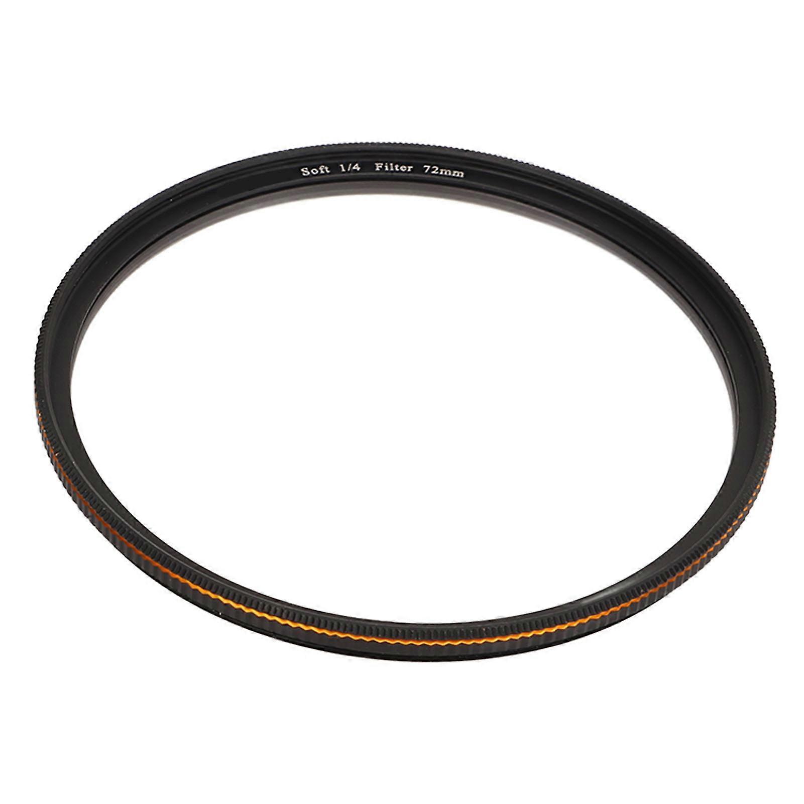 Soft Diffusion 1/4 Filter Mist Dreamy Cinematic Effect Filter Matte Frosted Optical Glass Filter for DSLR Camera Micro Lens 72mm