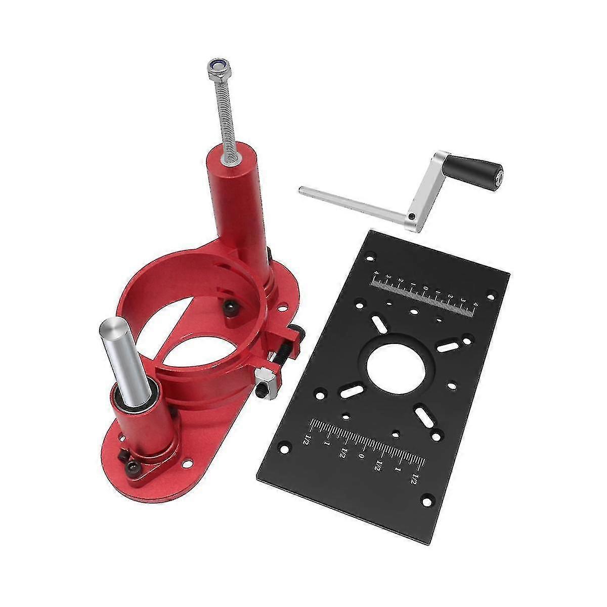 Router Table Insert Plate Router Lift Kit - Woodworking Router Lift Flip Plate For 65mm Motor Trimm
