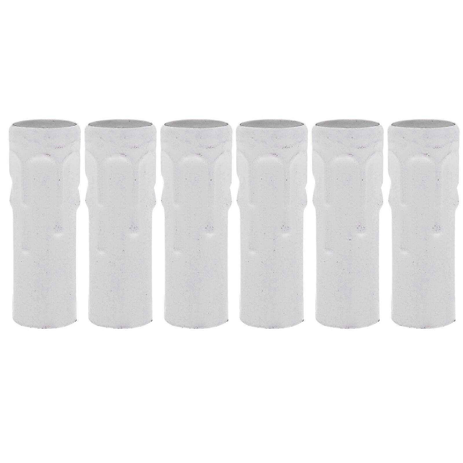 6pcs Chandelier Candle Sleeves E14 Candle Socket Covers Candelabra Base Covers-hao S20241227456