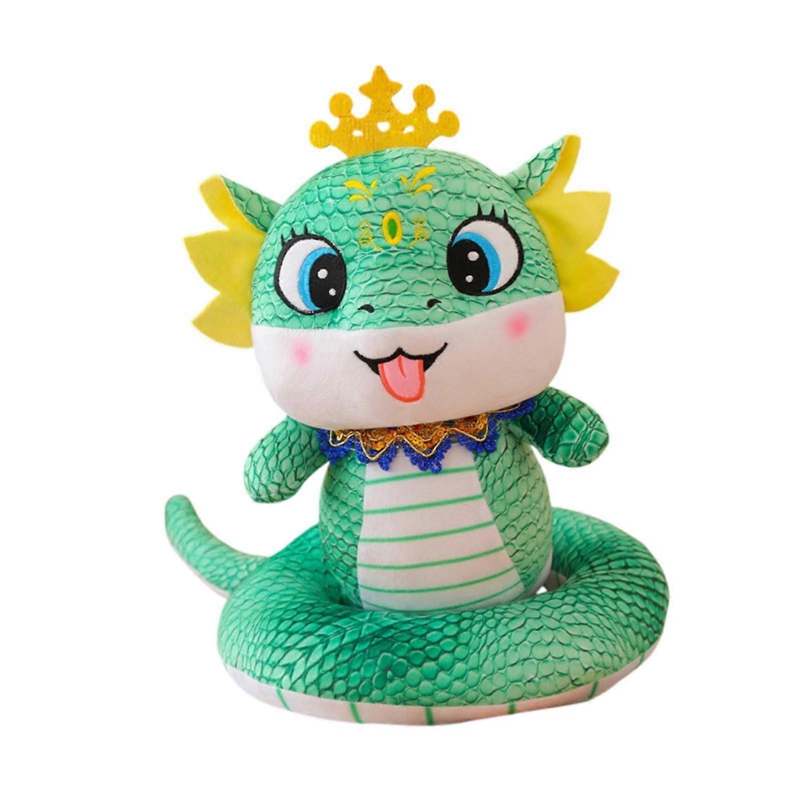 Chinese New Year Snake Plush Toy Snake Figurine Cabinet Snake Stuffed Animal red