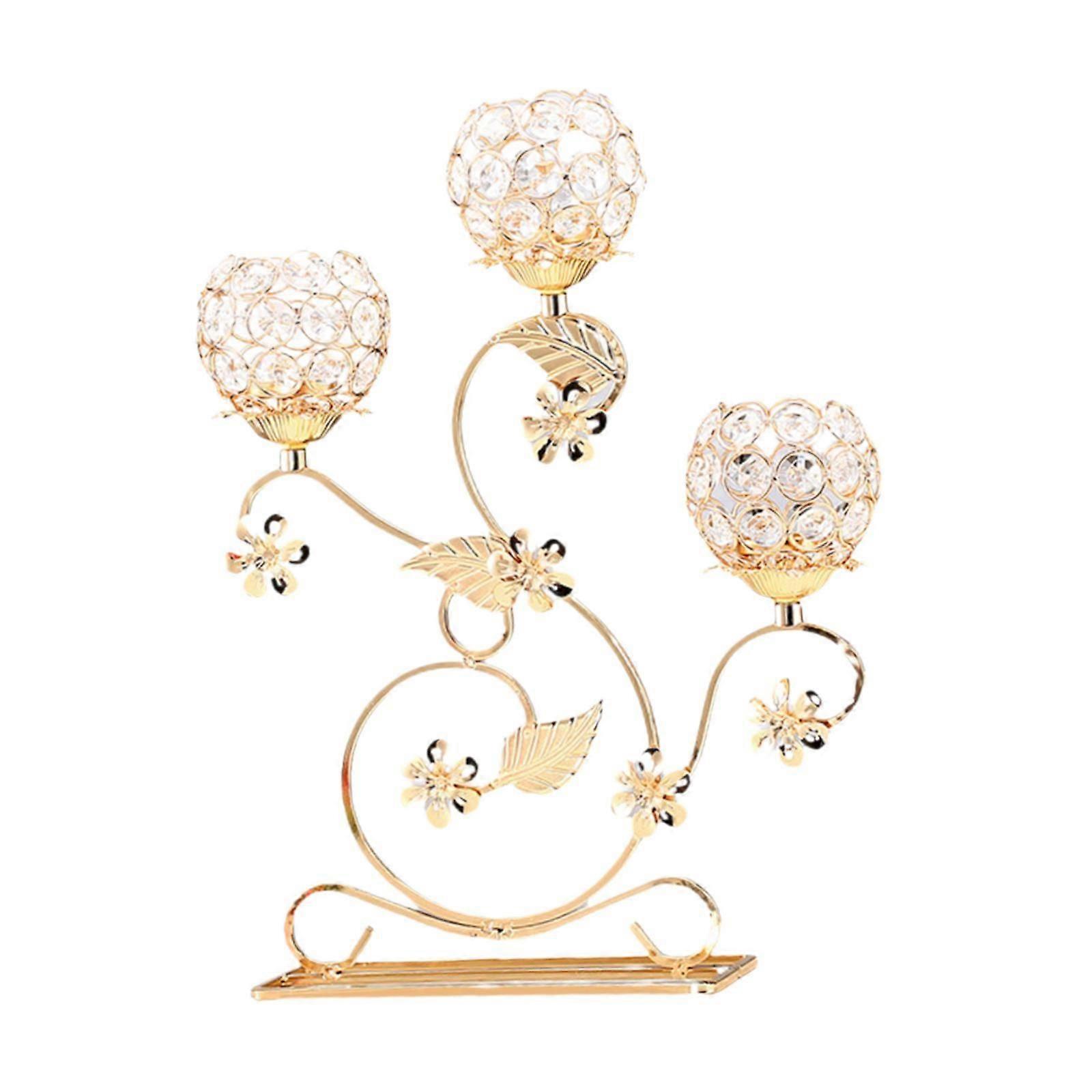 Tealight Candle Holder Decorative Candlestick for Office Dining Room Wedding