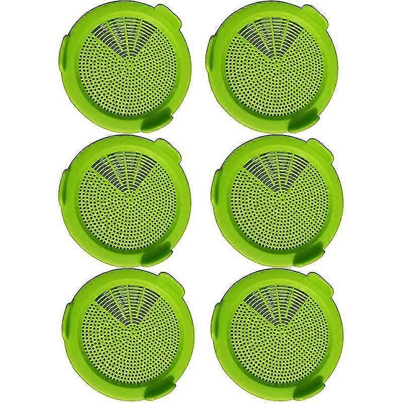 6 Pack Sprouting Jar Strainer Lids-mouth Mason Jar Sprouting Kit Lids
