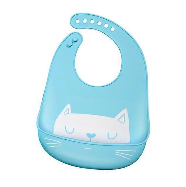 Silicone Baby Bib Adjustable Fit Waterproof Bibs