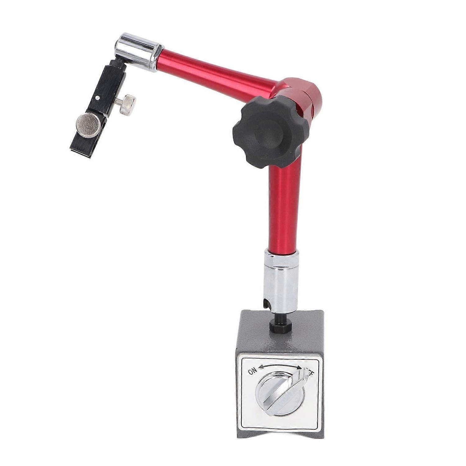 Magnetic Base Stand Dial Indicator Base Adjustable Arm Universal Fixture Tool for Measurement 