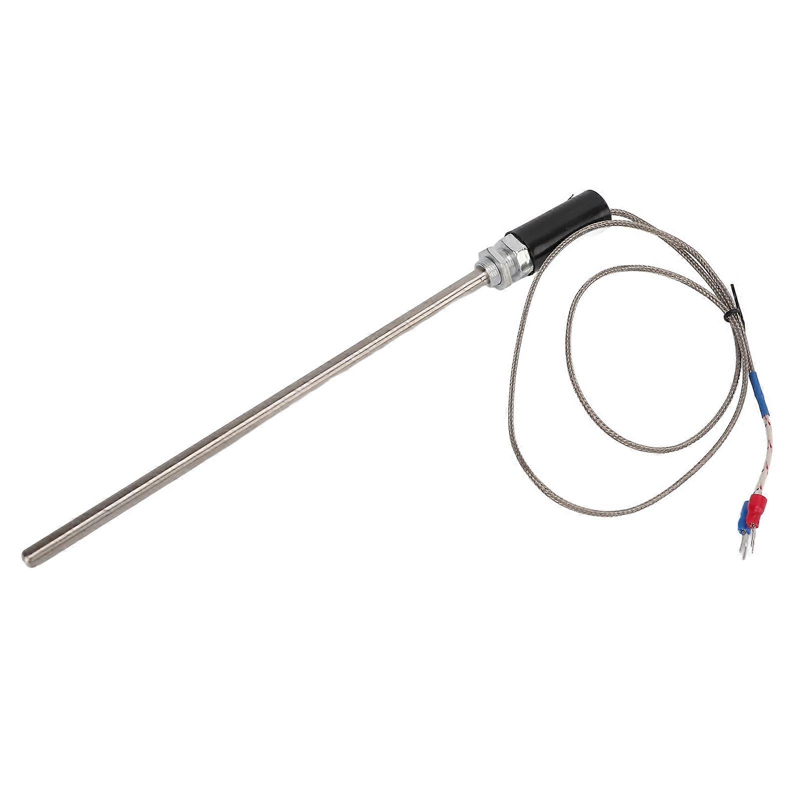 M12 Probe Type Thermocouple K Type Stainless Steel Temperature Sensor Temperature Probe1m