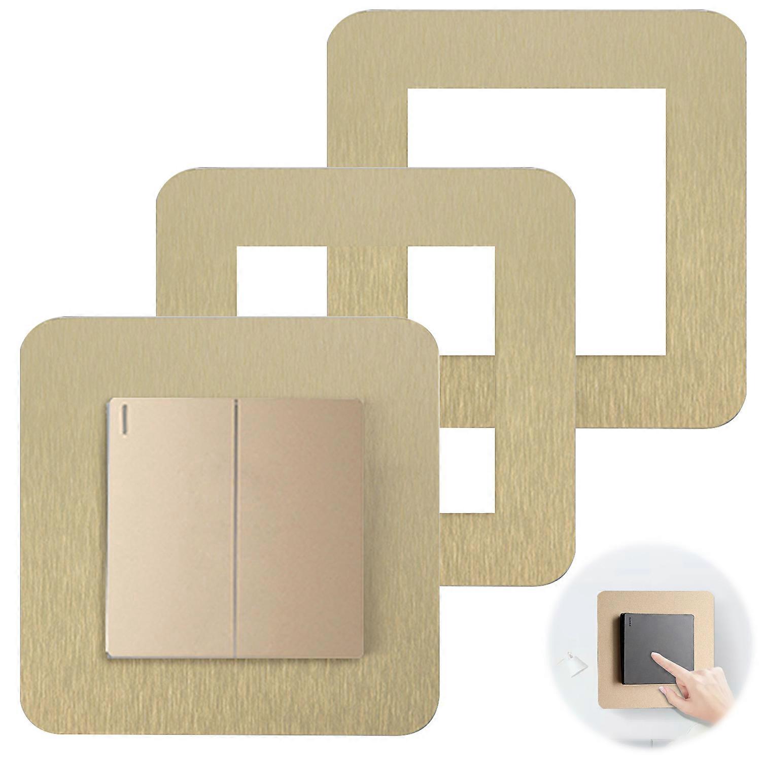 Screwless Wall Plate Luxurious Durable Rounded