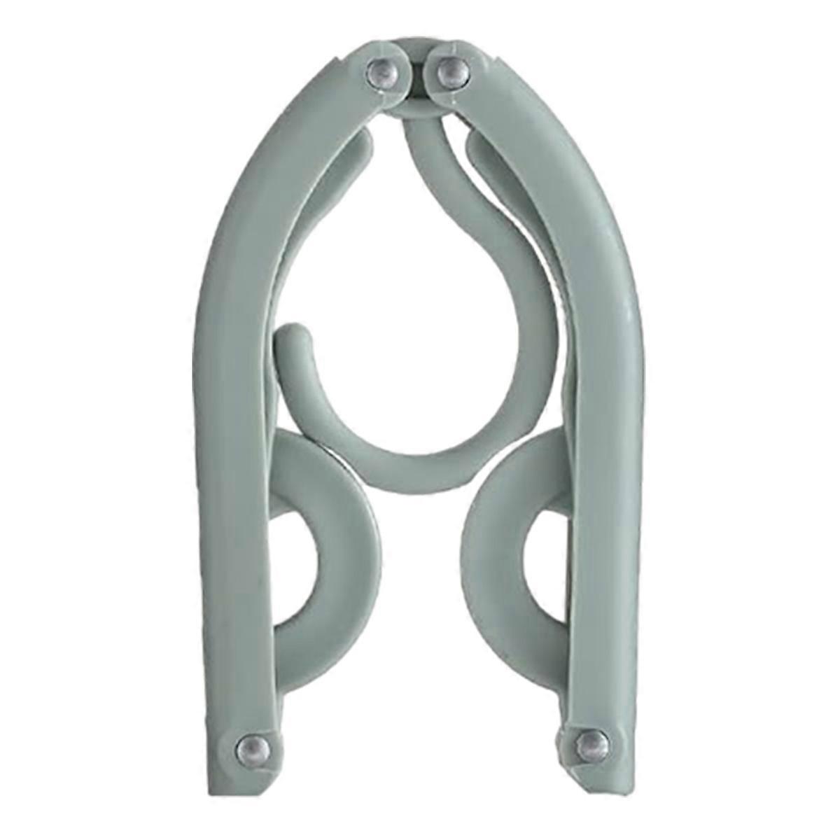 Folding multifunctional plastic clothes drying rack for outdoor use