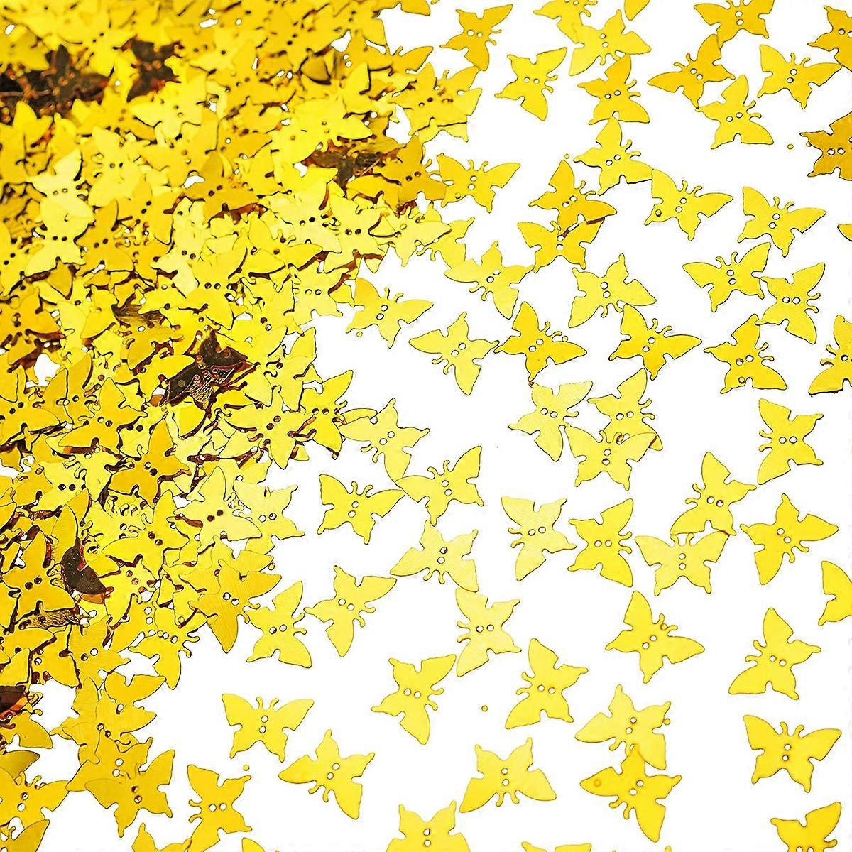 300pcs Butterfly Shaped Wedding Table Confetti Scatters