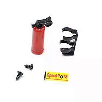 1/24 Scale Molded Decoration Fire Extinguisher Fuel Tank Shovel Oil Barrel for 1/24 Track RC Axial SCX24 FCX24 Enduro24