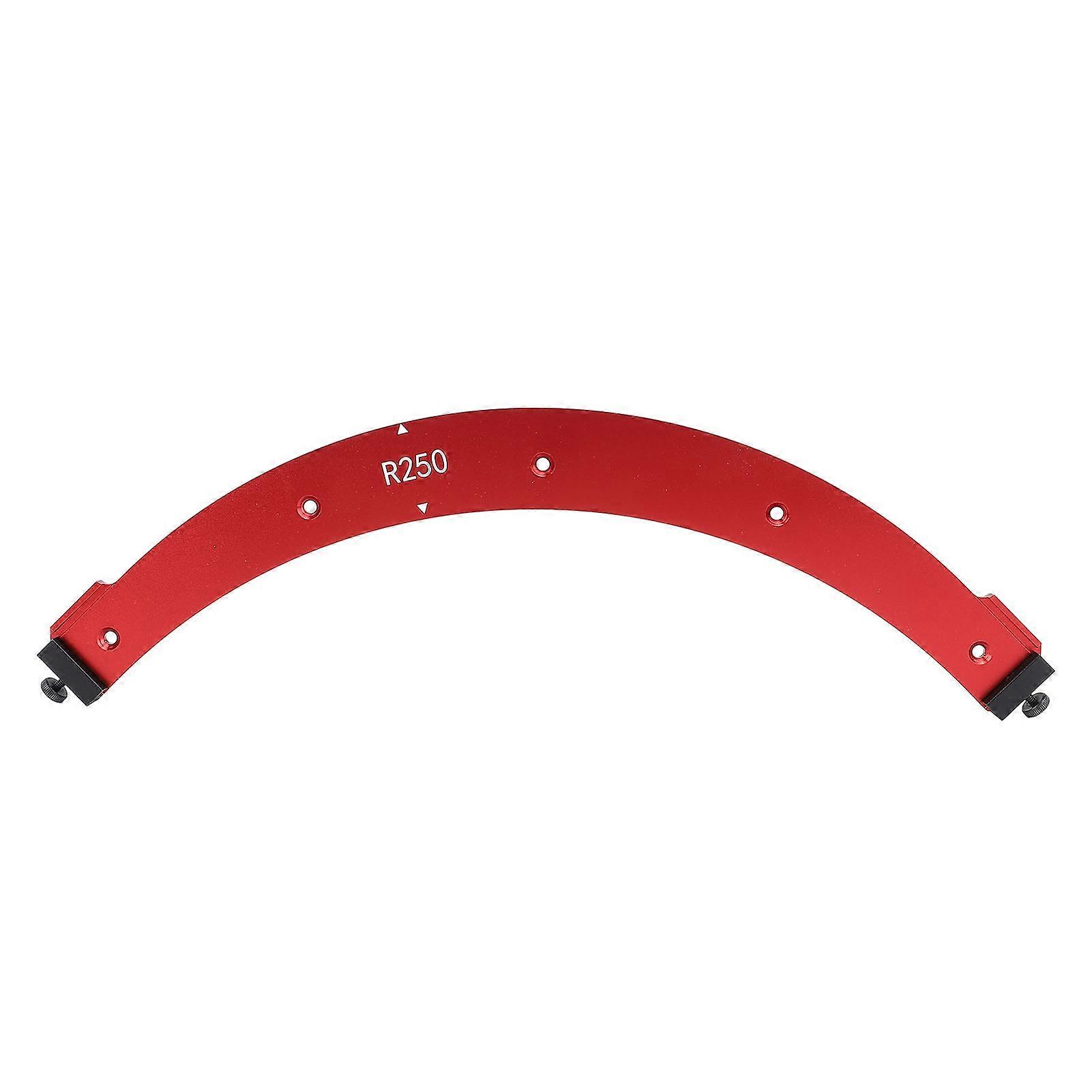 Woodworking Round Corner Template Aluminum Alloy Inner and Outer Corner Jig Template for Woodworking Routing R250