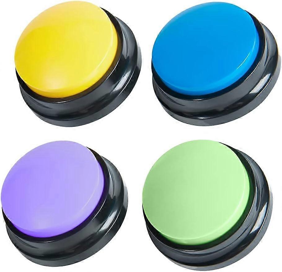 Interactive Pet Communication Device, Portable Size Clear Recording Button for Easy Use in Study Office Home