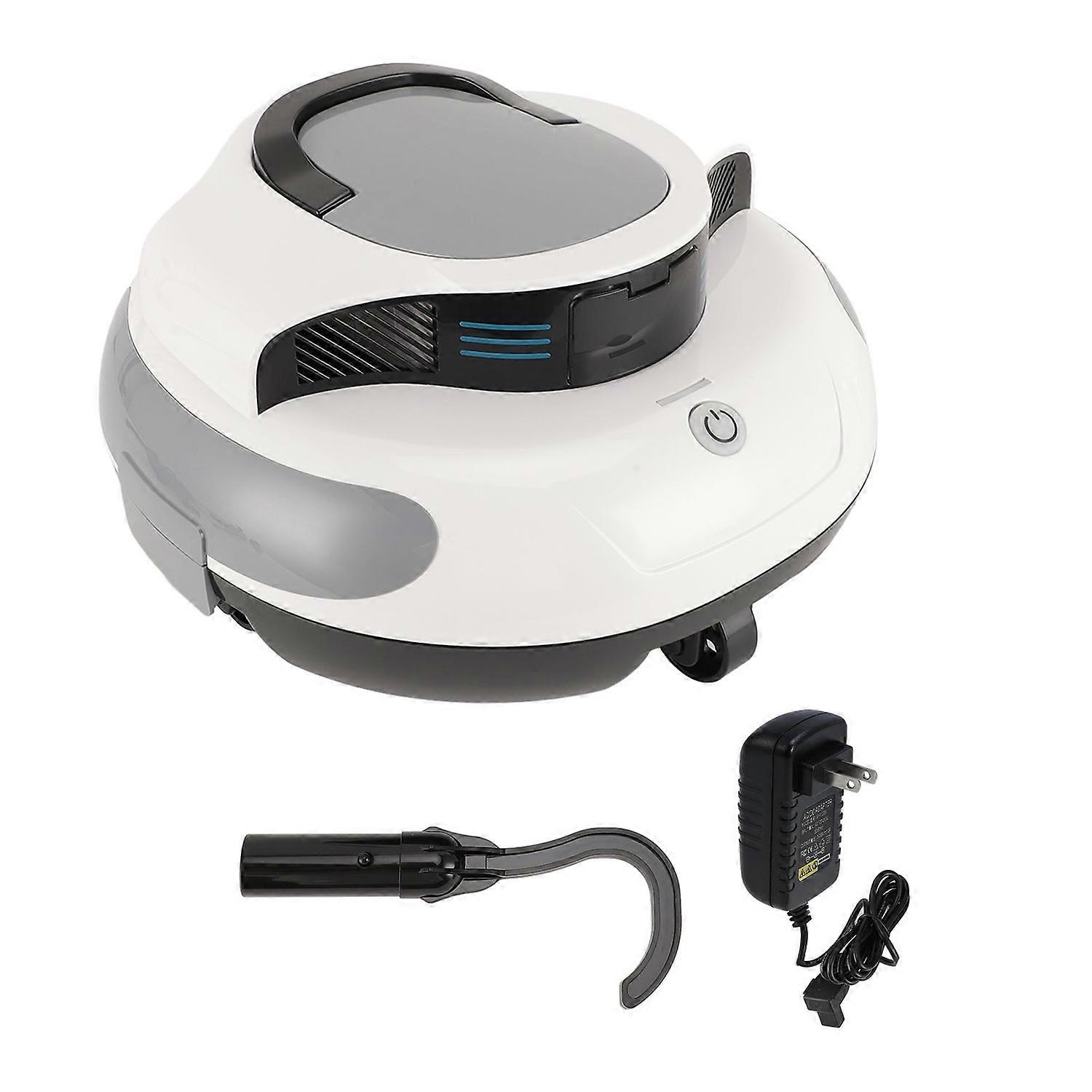 Robotic Pool Cleaner Cordless Pool Vacuum Cleaner Automatic Parking Pool Vacuum Robot For Above Grou