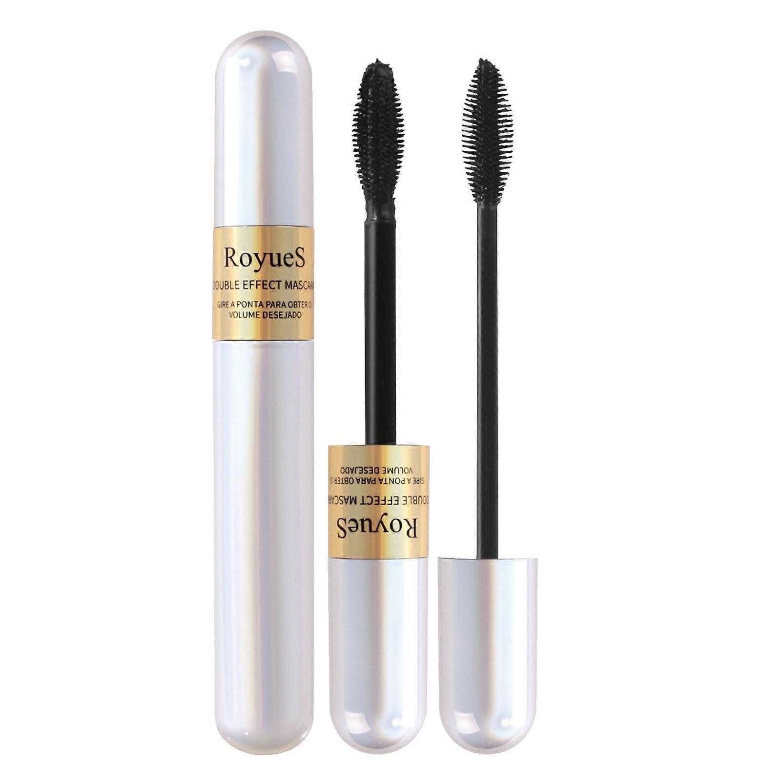 -in-1 Eye 5X Longer Sweatproof Cosmetics Naturally And Thickened No Caking 4D Silk Fiber Eye 8ml Lengthening Fibers