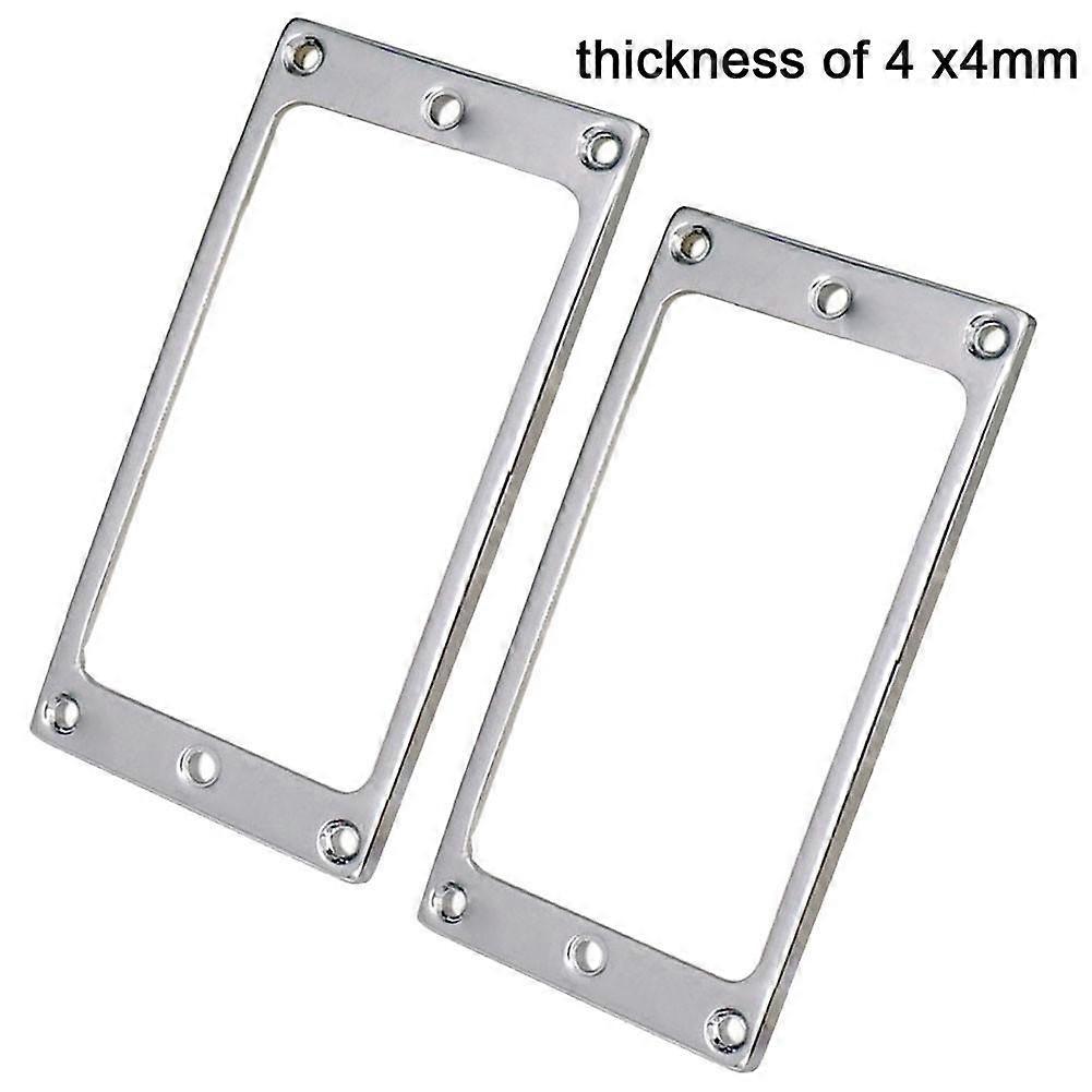 2Pcs Pickup Rings 4mmx4mm Frame Mounting Ring Humbucker Pickup