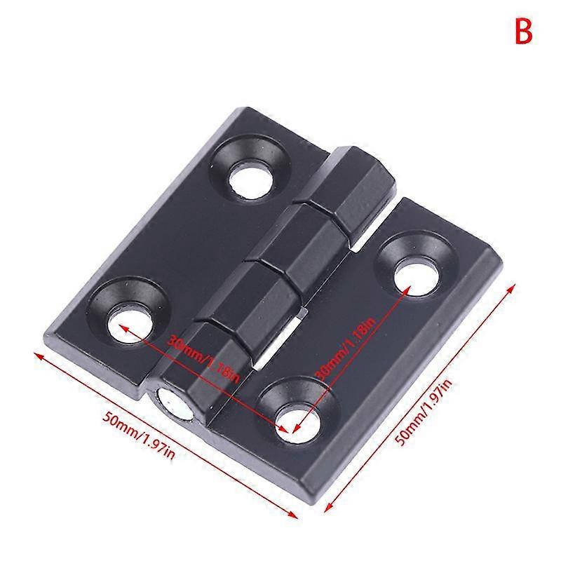4040/5050/6060 Zinc Alloy Square Folding Hinge Surface Mounted Hinge