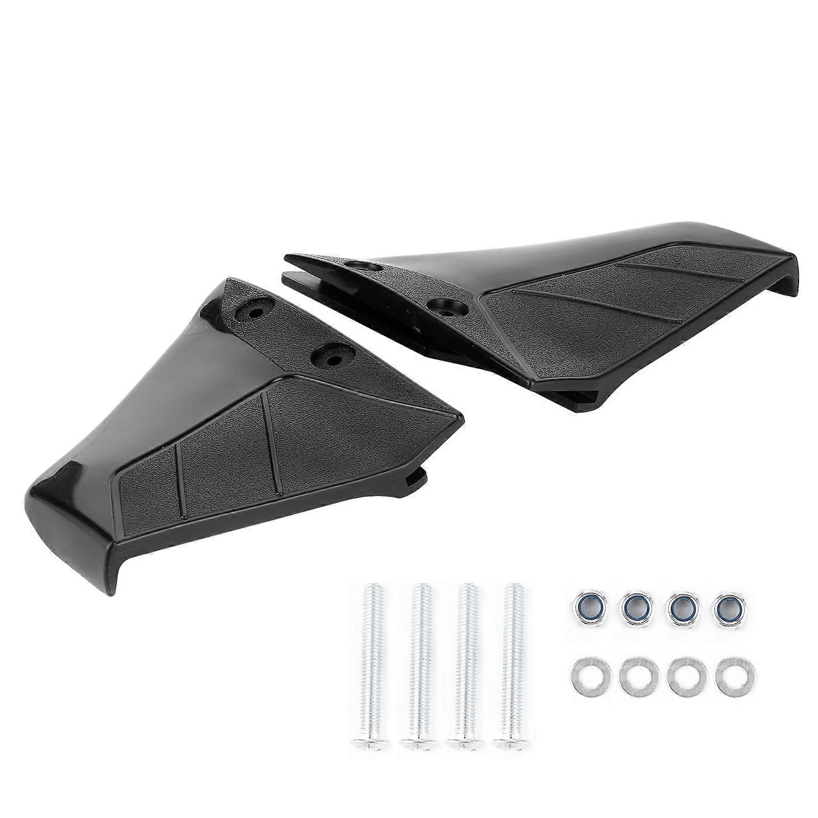 Pair of Small Hydrofoil Boat Motor Stabilizer Components for 4-50 HP Outboard with Bolt Nut