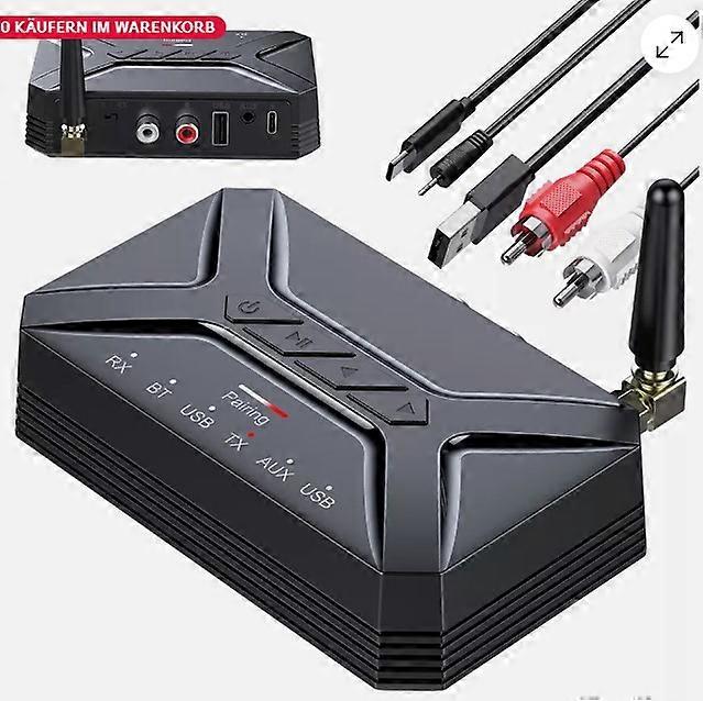 Bluetooth 5.0 Music Stereo Transmitter Receiver Audio Transmitter Adapter Receiver