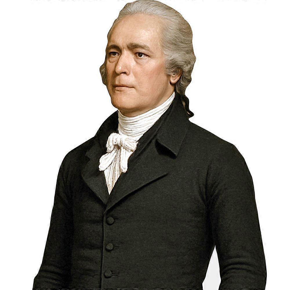 Alexander Hamilton (abito nero) Mezzo corpo Buddy Cutout