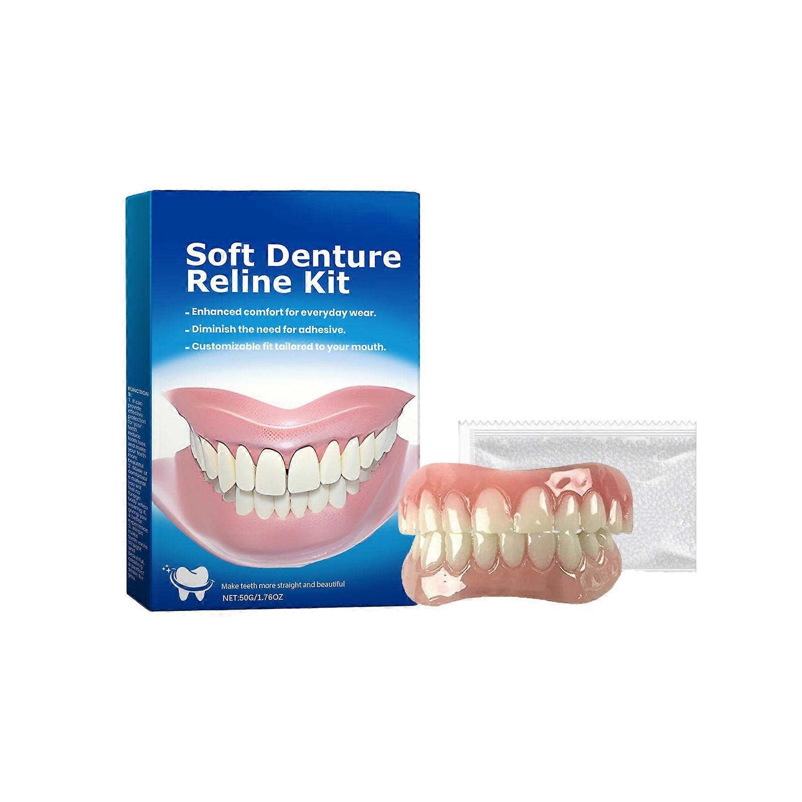Teeth modification denture set, teeth gap modification denture set, beautiful teeth cosmetic kit
