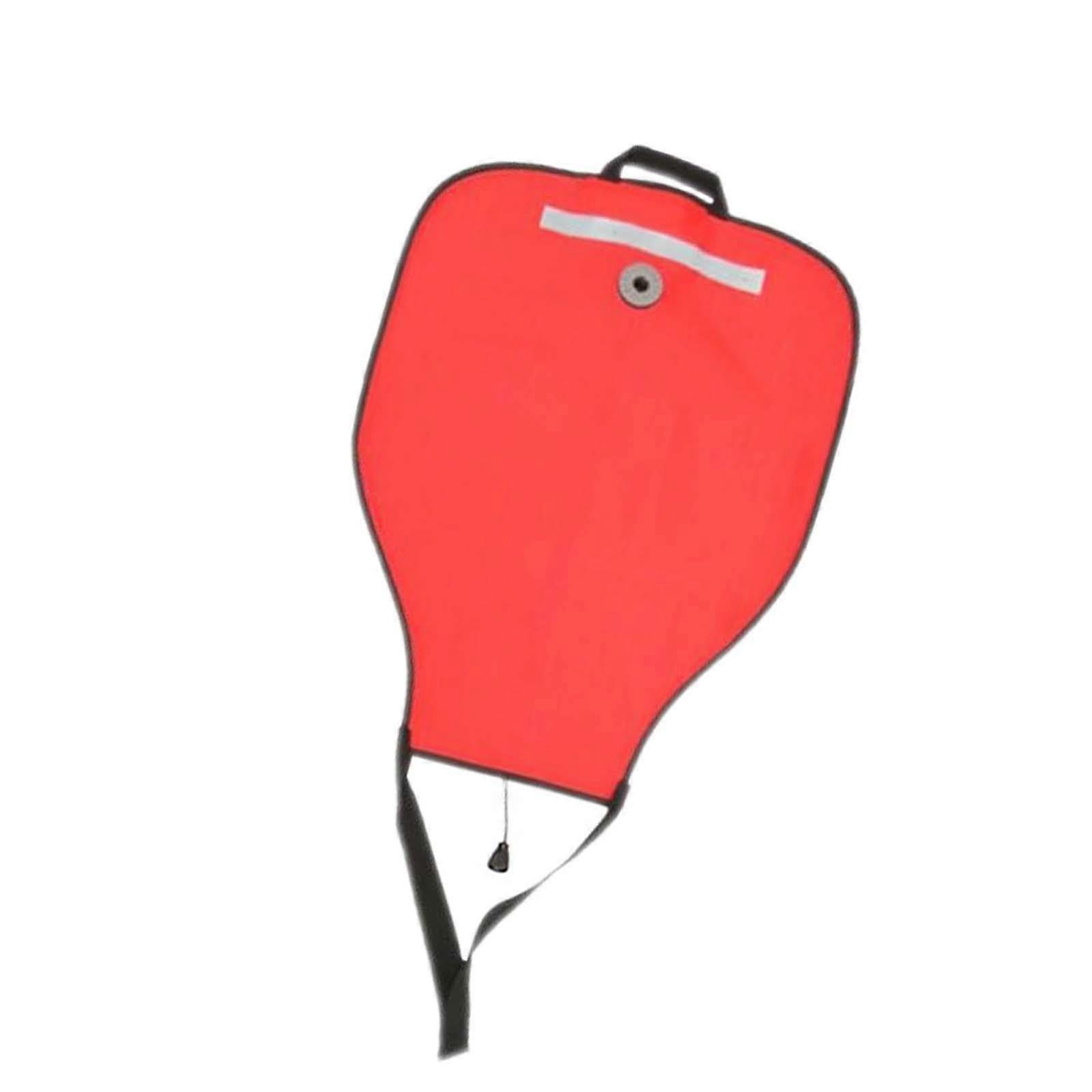 Diving Lift Bag 50lbs Capacity, Reflective Strip Nylon Float for Underwater Diving and Salvage Operations