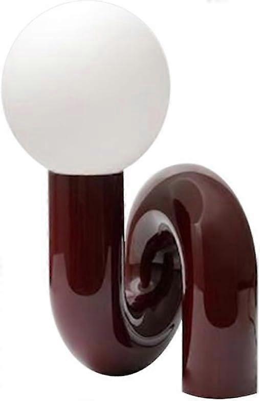Nordic Table Lamp,Resin Base G9 Table Lamp, Classic Glam Bedside Desk Nightstand Lamp