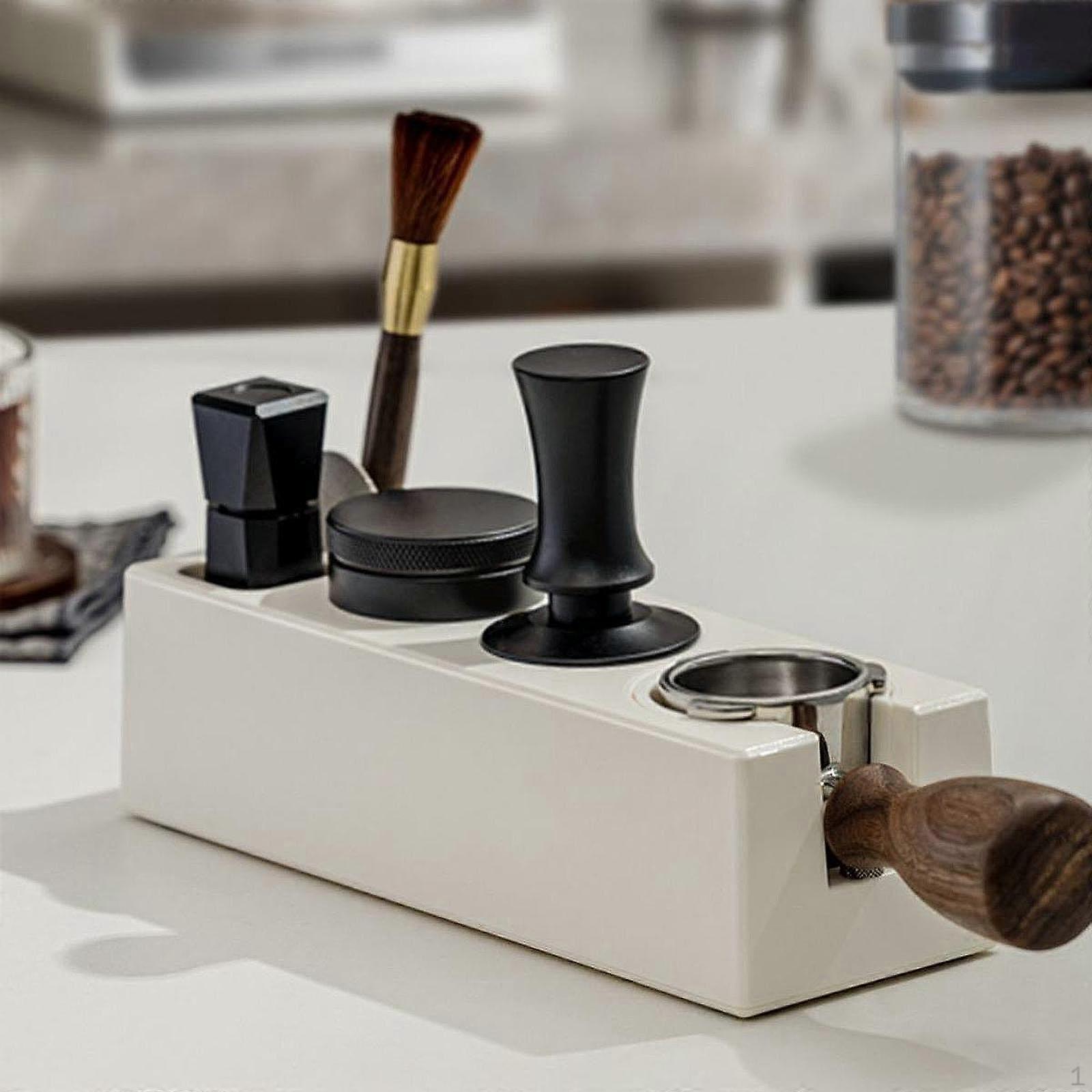Coffee Tamping Station Tamper Holder for 51/54/58mm Espresso Portafilters Practical