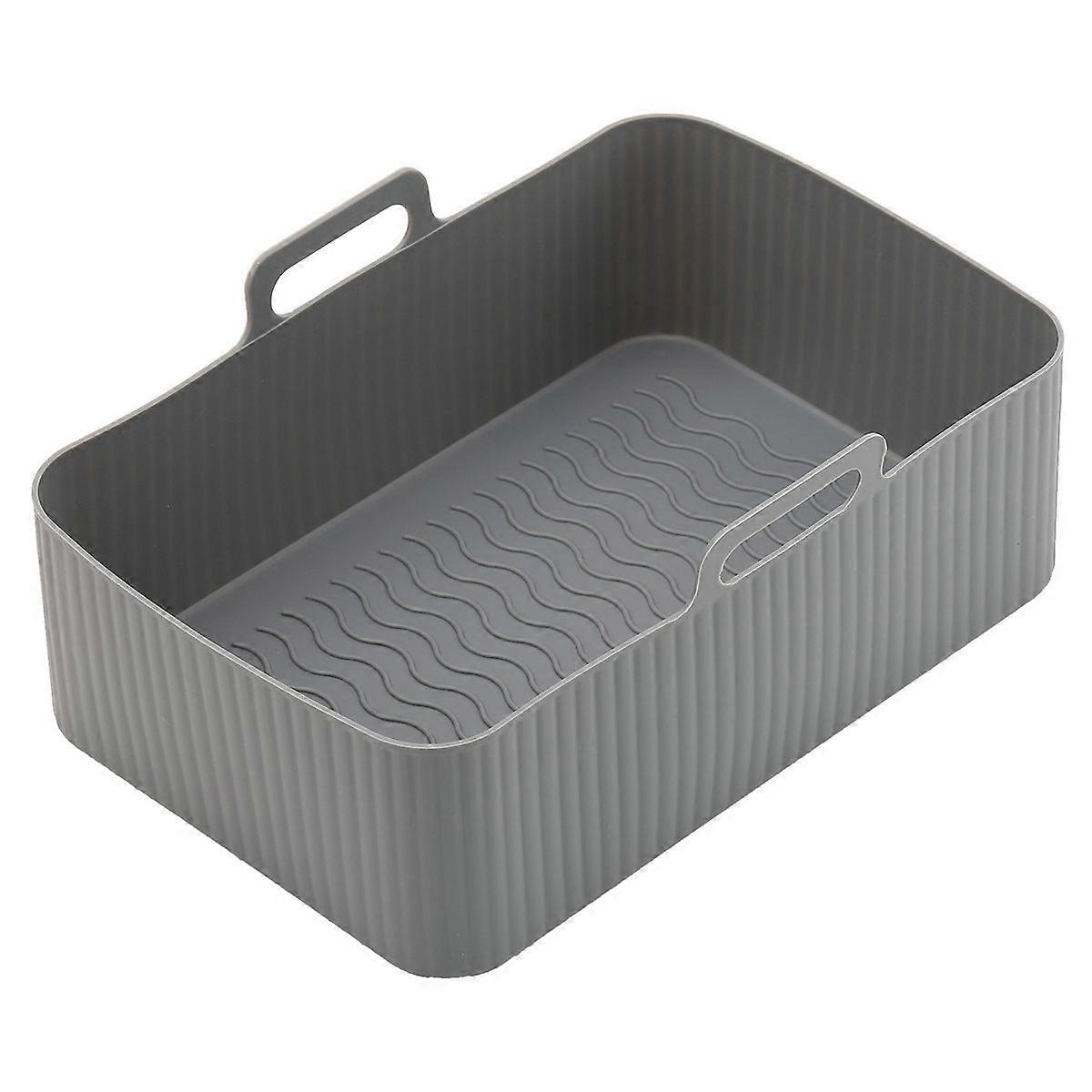 Air Fryer Silicone Pot Rectangular Tray