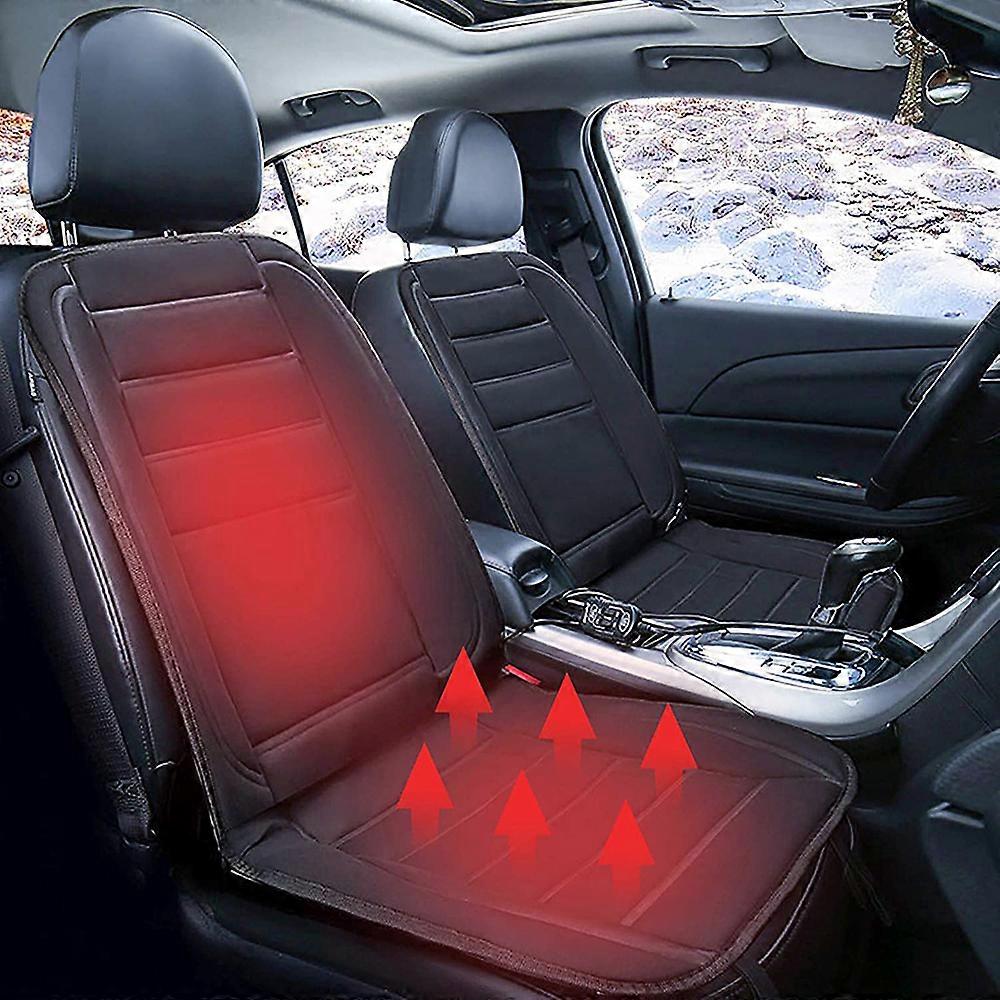 Heated Seat Cover with Timer, Back and Hip Warmth, Thawing Function