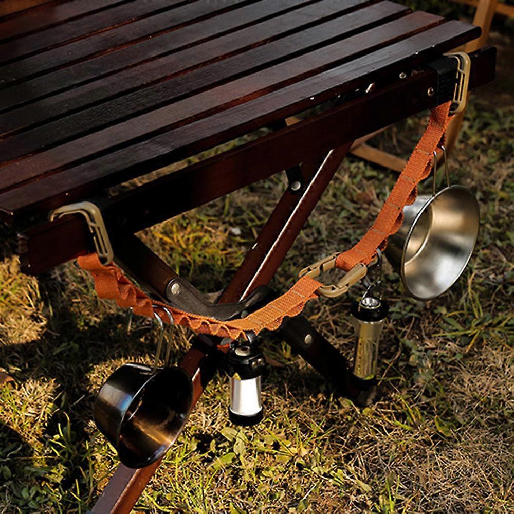 Outdoor Tent Camping Clothesline Portable Lanyard Essentials Adjustable