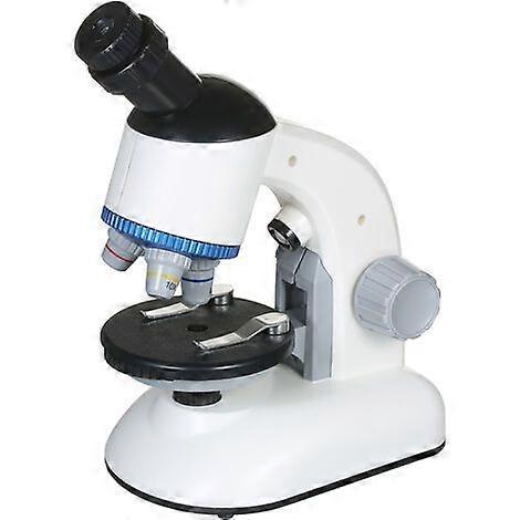 1100 Rotating Head Children's Microscope Educational Science Experiment 800 Times High-power High-definition Microscope Book Without Batteries