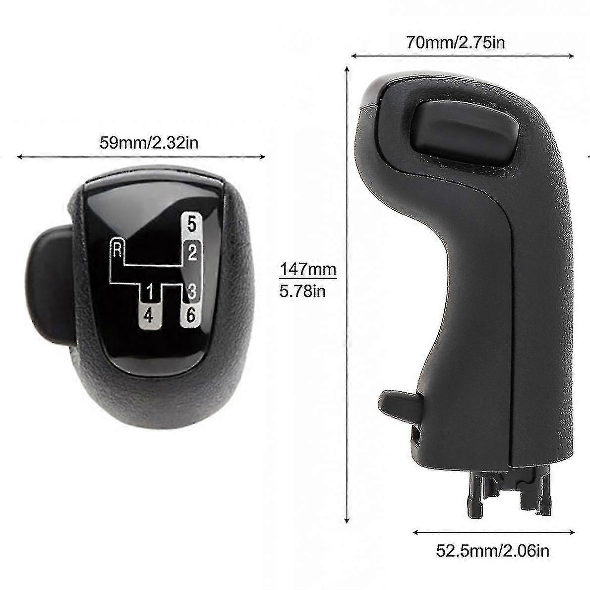 6 Speed +r Car Gear Shift Knob Lever Manual Gear Fit For Scania Truck