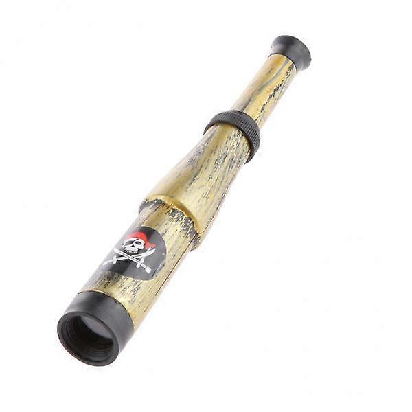 3x Telescopic Pirate Costume Party Props