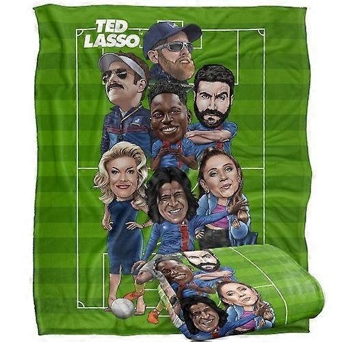 Ted Lasso Characters Blanket