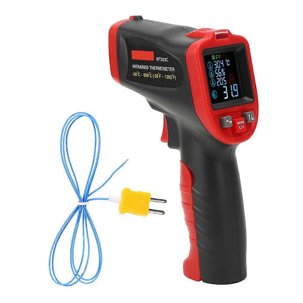 WT323C &#8209;50℃&#8209;650℃ Industrial Infrared Thermometer Handheld Temperature Tester