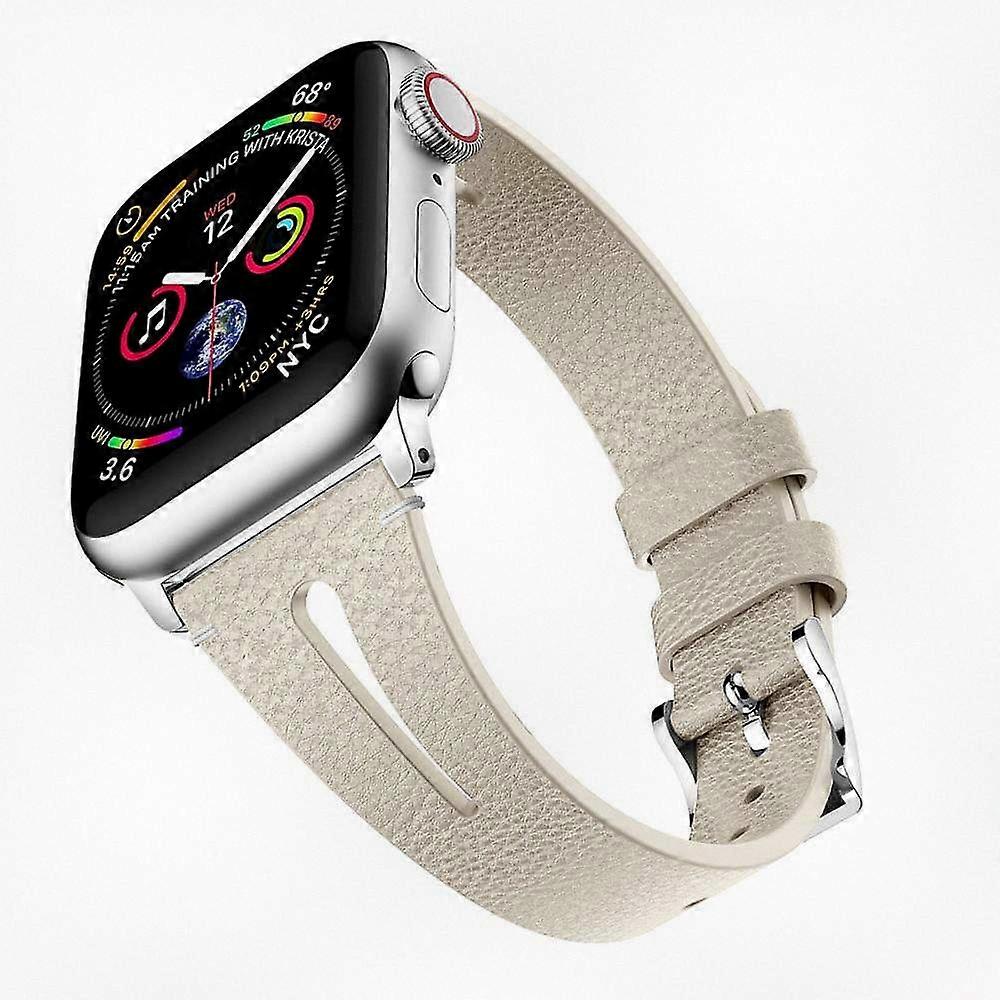 Genuine Leather Replacement Straps Compatible with Apple Smartwatch