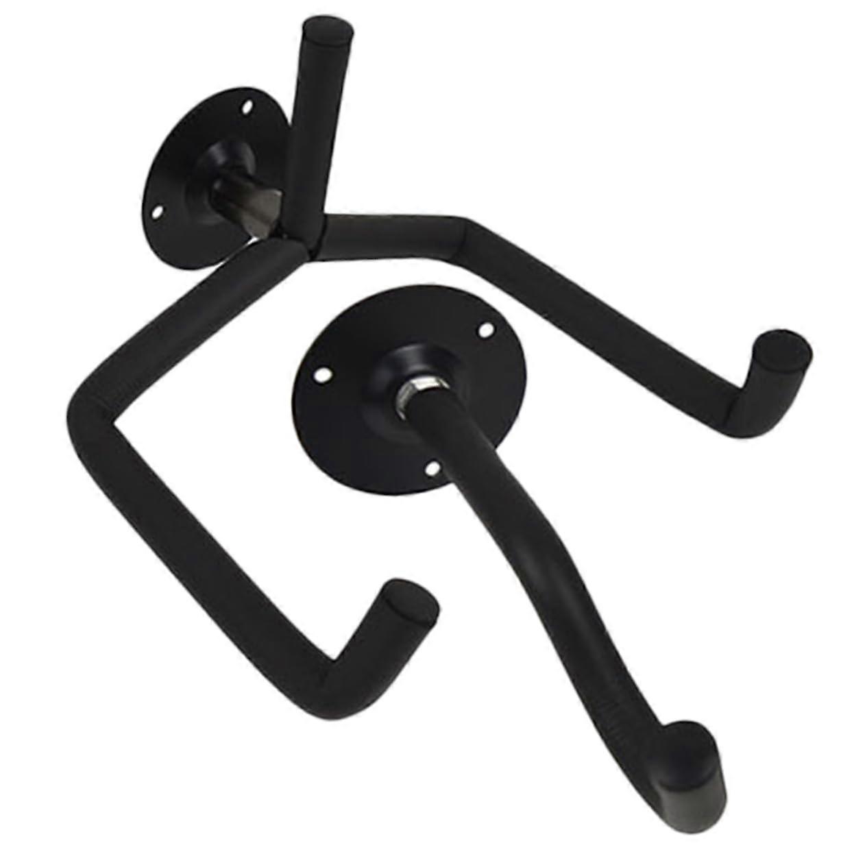 Metal Guitar Wall Mount Hanger Rack for Acoustic Guitar, Bass, Violin - Space Saving Design, Easy Installation