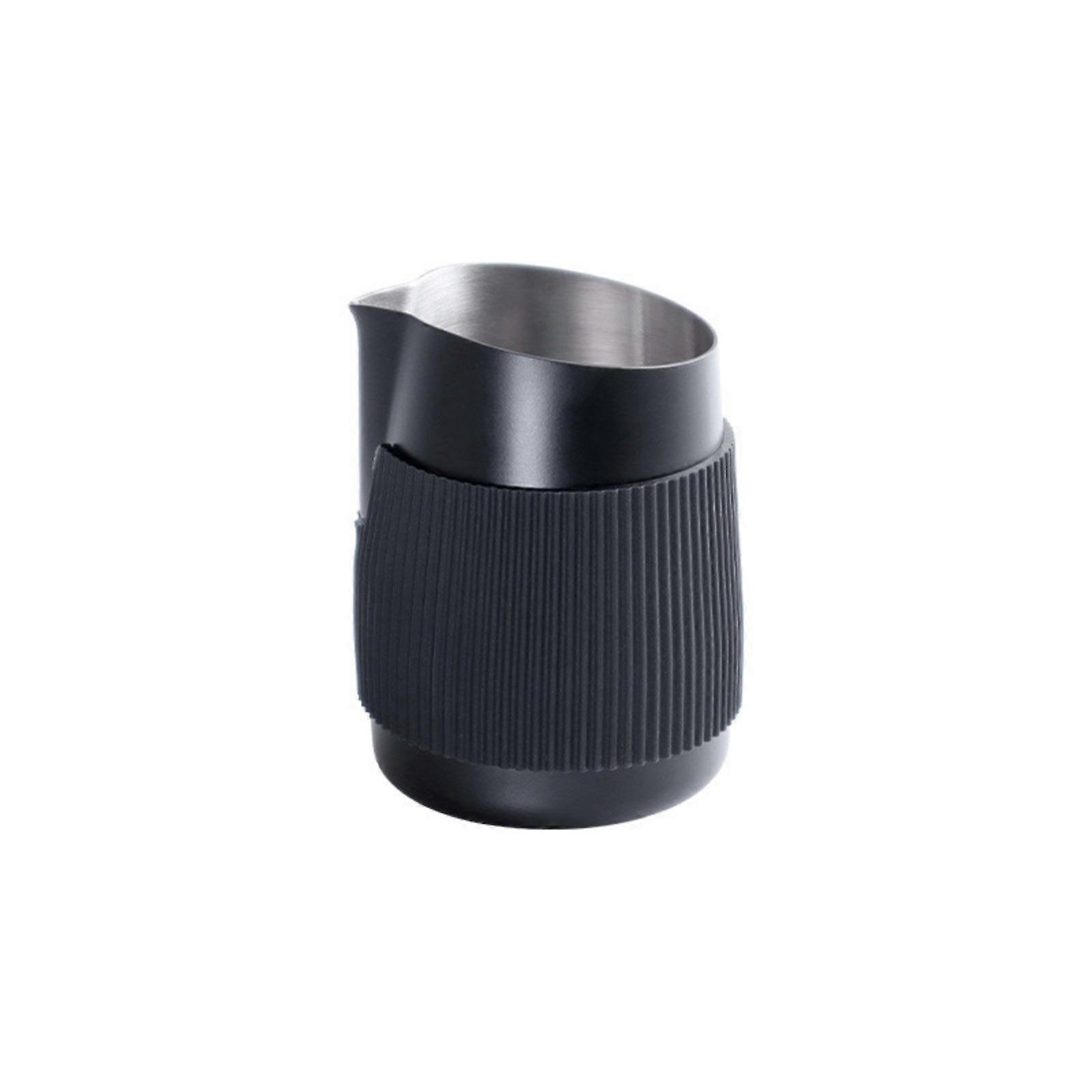 Professional 420ml Stainless Steel Milk Frother Cup Portable Espresso Steaming Pitcher for Creating Beautiful Coffee Art