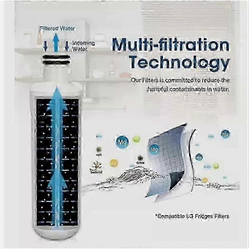 Filtro Acqua Per Frigorifero LG LT1000P ADQ747935 - Pacco Da 1, 2 O 3 (Originale)