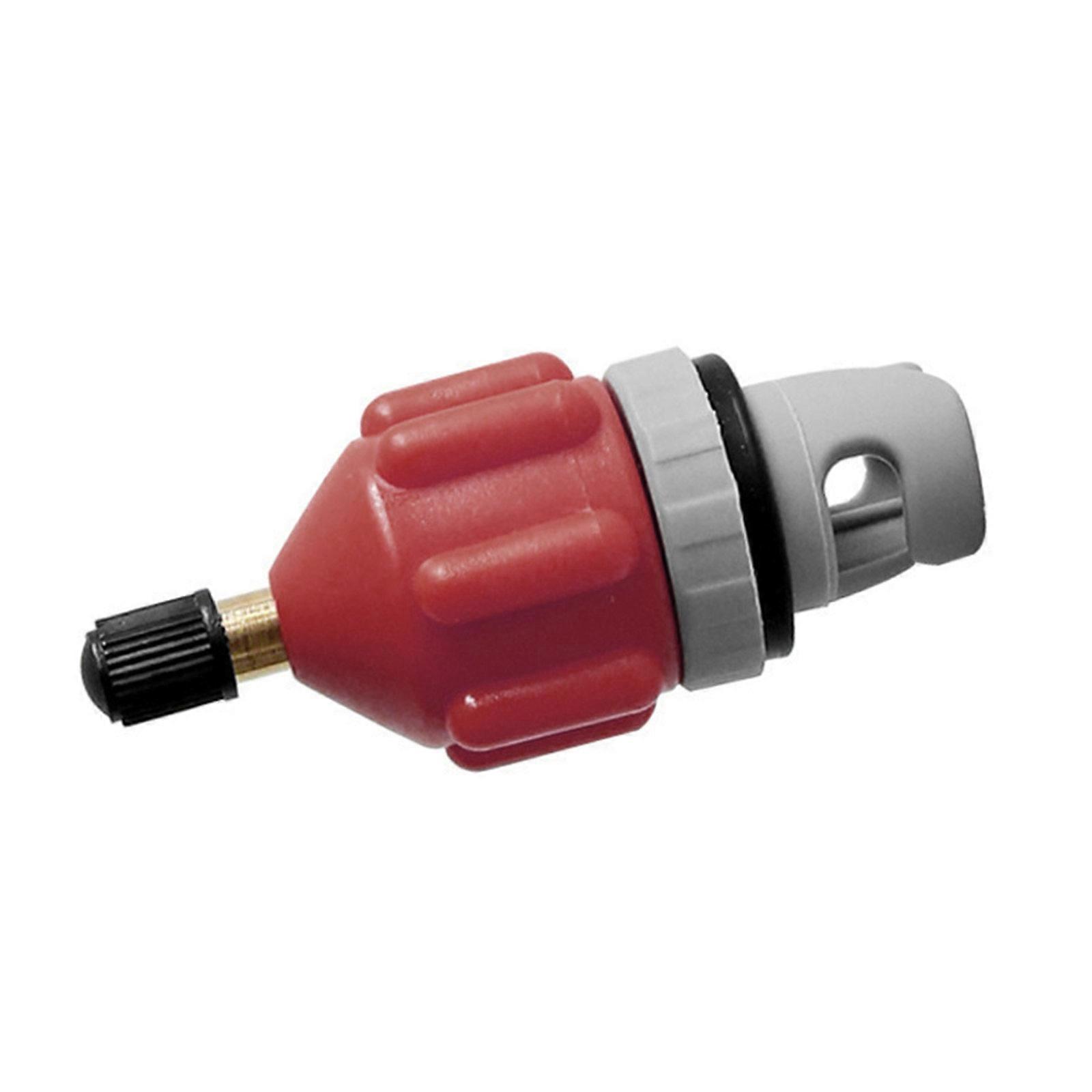 Kayak Inflatable Pump Adapter Convertible Air Adapter Reliable & Easy to Use Pump Adapter Compact Rubber for Inflation Orange