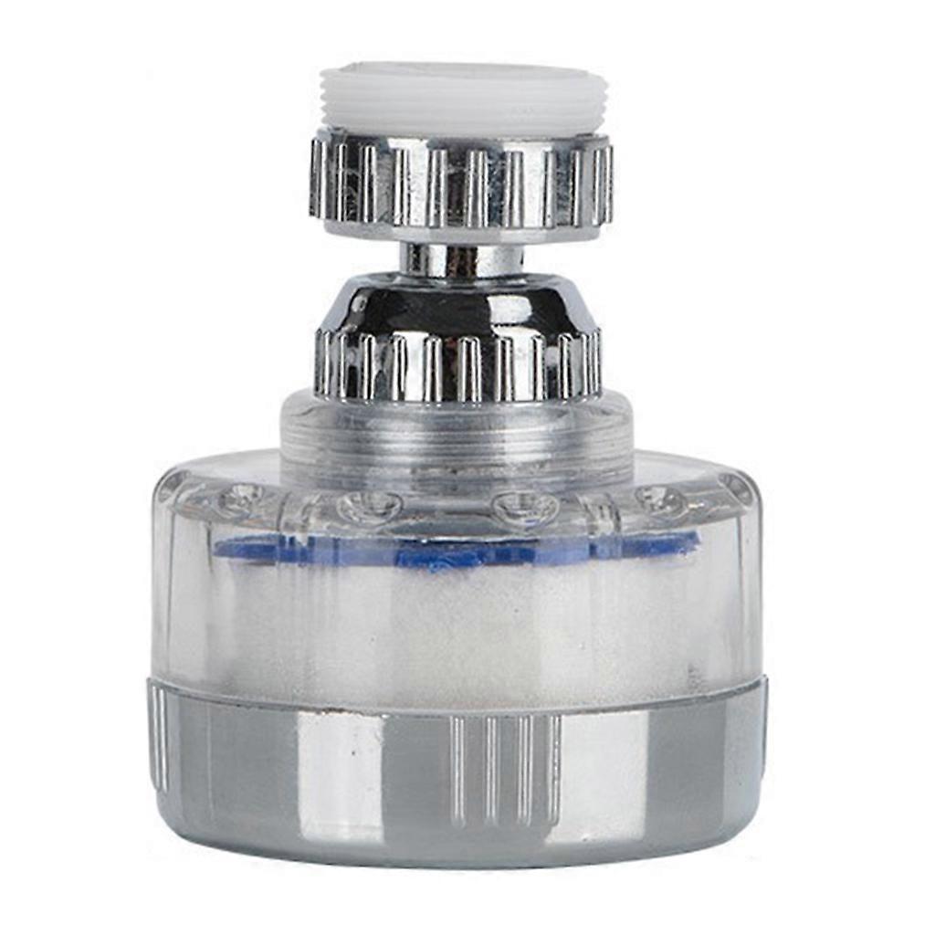 Kitchen Sink Faucet for Head Water Purifier Aerator with Filter Core 360 Degree Rotating Splash-Proof Replaceable Shower Tap Sprinkler Extender