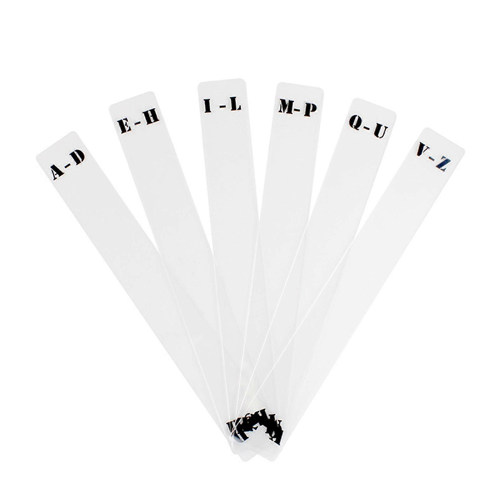 Professional Category Label Card Record Divider Cards Lab Clear Sorting Cards Vertical Version Auxiliary Tools
