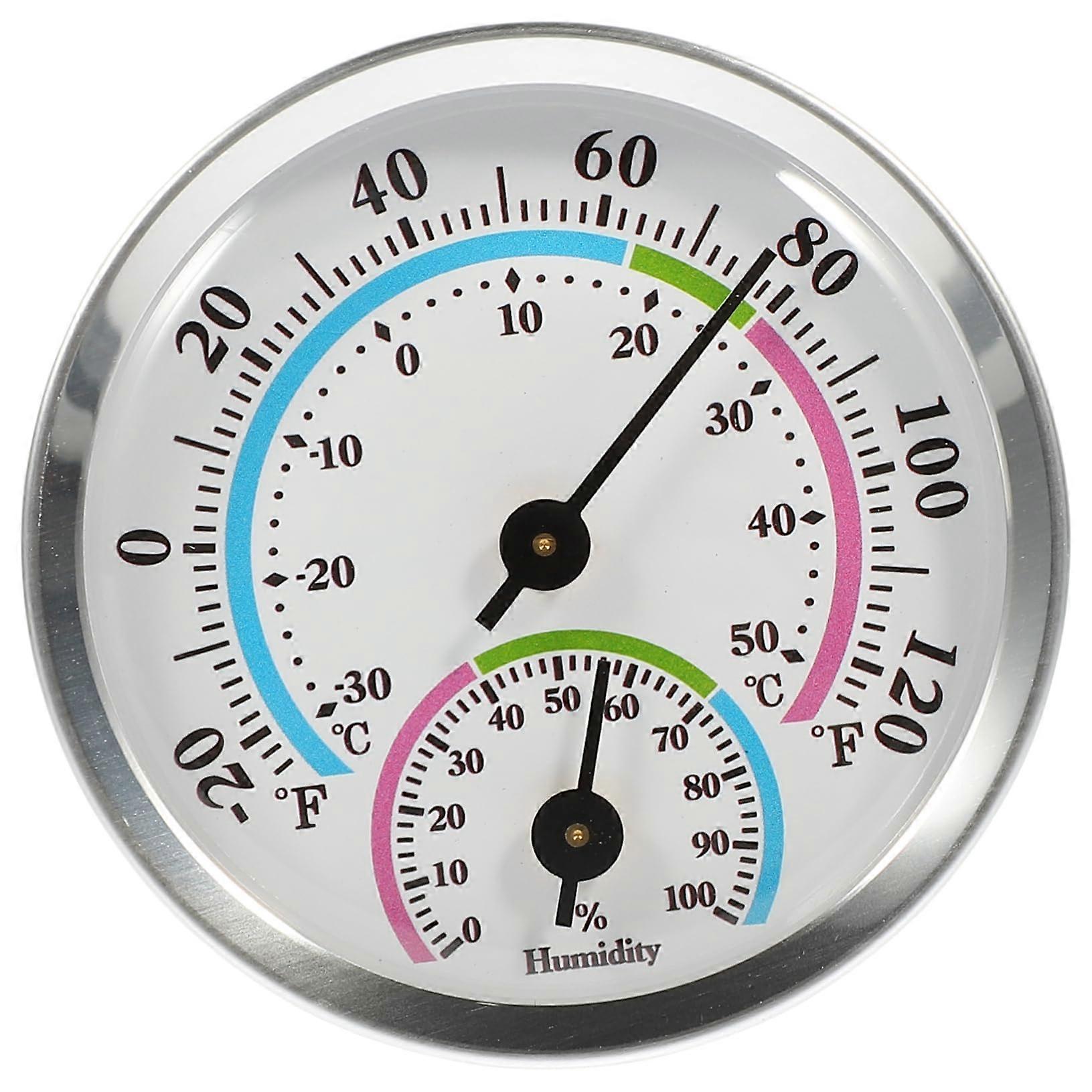 Temperature and humidity display Multifunctional hygrometer for indoor use Reliable for greenhouse sauna and Automatic measurement without battery