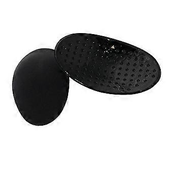 Silikon axelvaddar för kvinnors mankläder, Antislip axel push-up kuddar Återanvändbara osynliga axelförstärkare silikon transparent