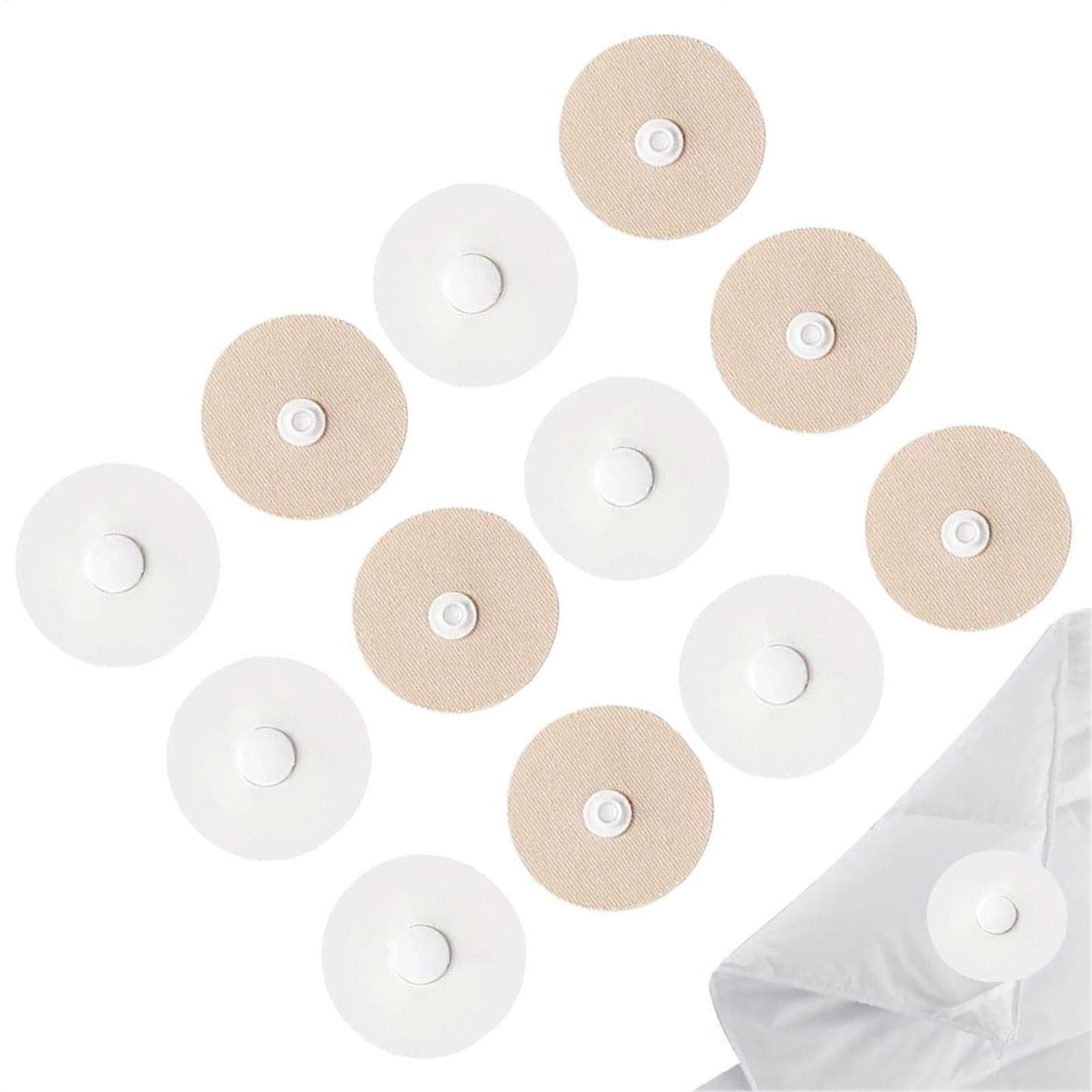 Duvet Snaps, 6 Pairs Non-Slip Quilt Fasteners, 4.5 cm Iron-On Bedding Clips for Secure Comforter and Sheet Holders