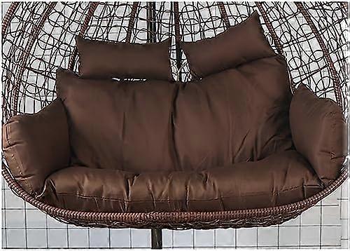 Thick Hanging Chair Cushion Replacement Egg Chair Cushion Double Seater Rattan Swing Cushion Outdoor Garden Hammock Chair Cushion