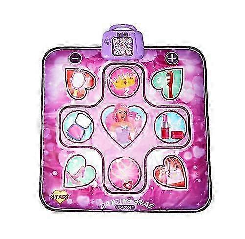 2025 Musical Dancing Mat Pad With LED Light Blinking 6 Game Modes Touch Sensitive Early Educational Toy