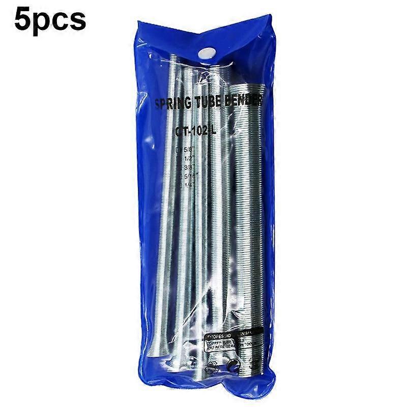 5pcs(A)$Air conditioner copper tube aluminum tube bender bending spring external extension 6-16mm manual elastic spring small bender