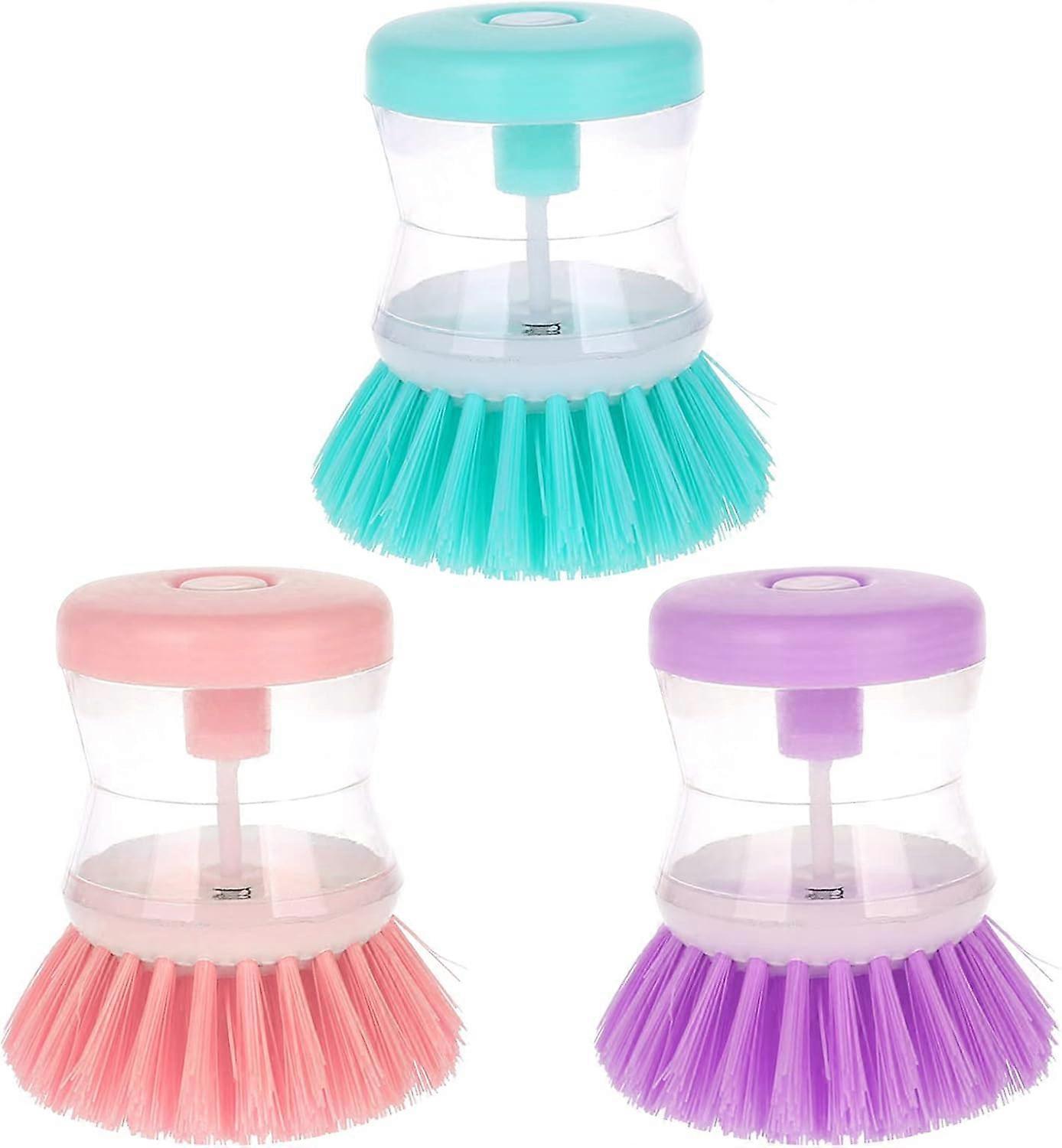 Kitchen pot cleaning brush, 3 pieces