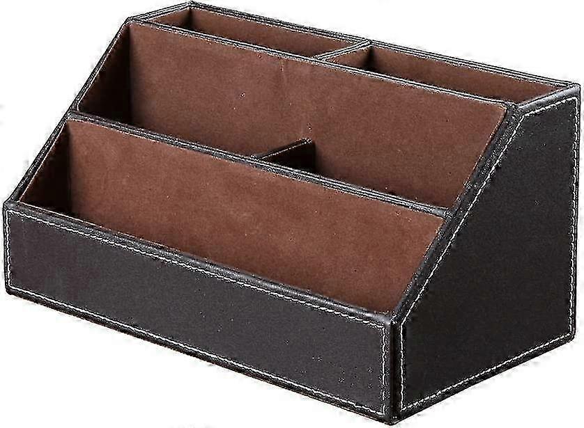 Rectangular Leather Tissue Box--