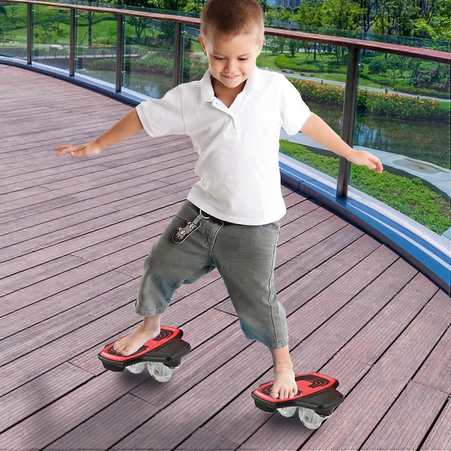 PowerRider Drift Skates – Skates De Drift Split – Planche à Roulettes Portable